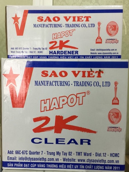 Dầu bóng 2K Hapot Sao Việt