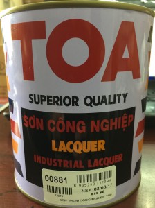 Sơn Lacquer Toa Các Màu